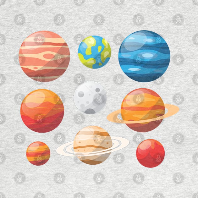 Planets by Mako Design 